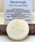 Preview: Rasierseife - sehr pflegend mit Johanniskraut, 70 Gramm - vegan