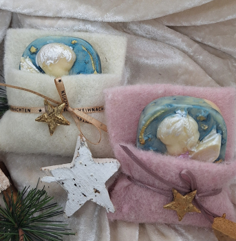 Engelkinder im Wollbettchen