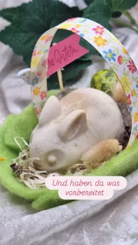 Oster Geschenke schön dekoriert
