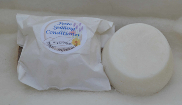 Solid Hair Conditioner/ Feste Haarspülung, palmölfrei - 30 Gramm