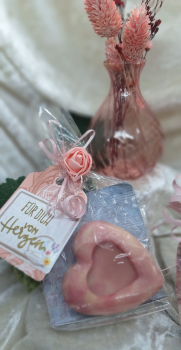 Geschenkeseife für Valentinstag, Weltfrauentag und Muttertag