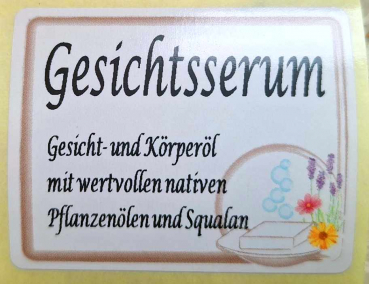 Gesichts- und Körperöl mit wertvollen nativen Ölen, 50 ml