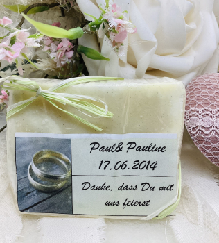 Hochzeit Gastgeschenke Seifen individuell