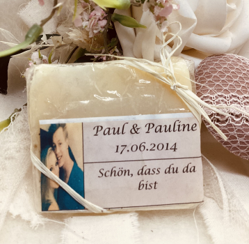 Hochzeit Gastgeschenke Seifen individuell