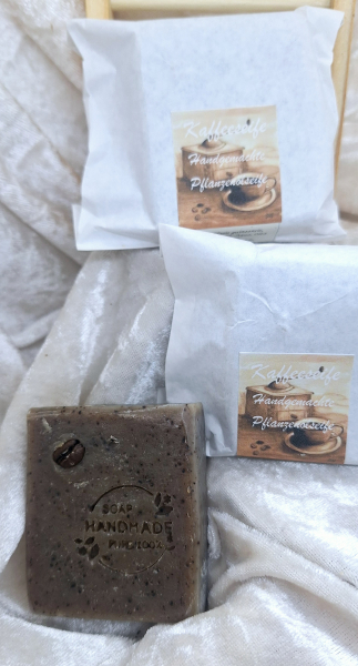 Kaffeeseife - 80 Gramm - vegan