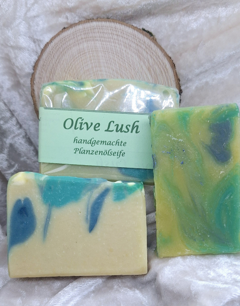 Olive-Lush-Seife - pflegend und reinigend - vegan