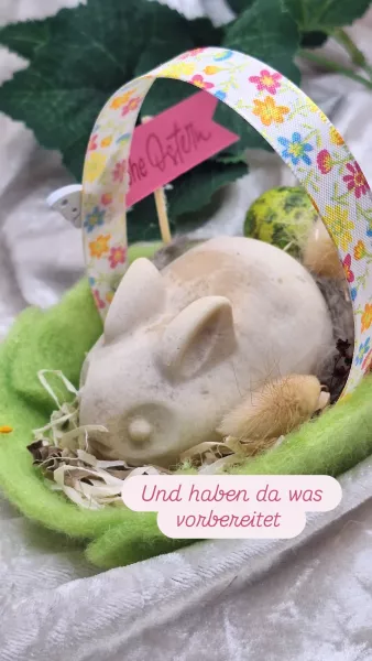 Oster Geschenke schön dekoriert