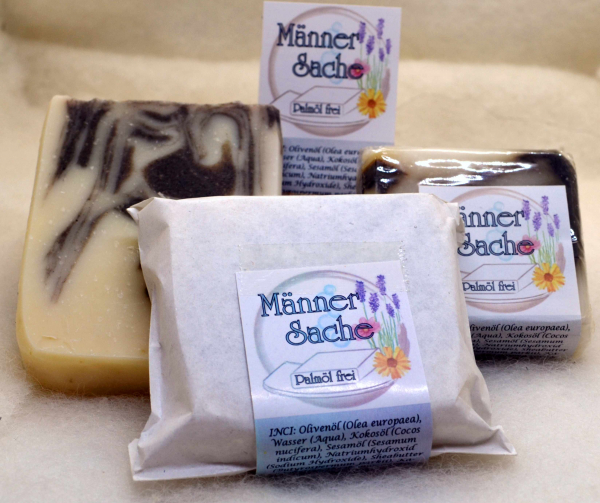 Männersache - DIE Seife für den Mann - vegan, palmölfrei