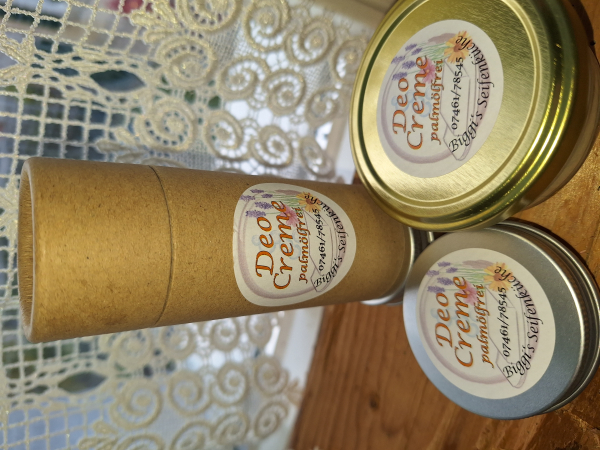 Deo Creme ohne Aluminium - in Metalldose 30 Gr. Vegan