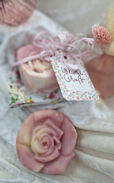 Geschenkeseife für Valentinstag, Weltfrauentag und Muttertag