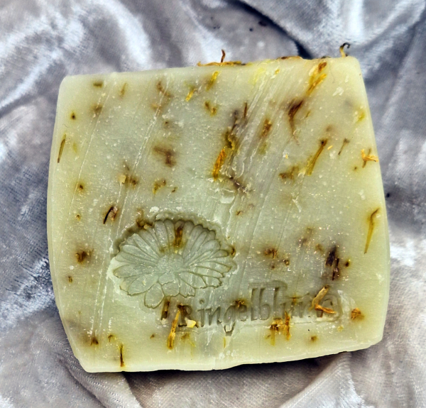 Ringelblumenseife (handgefertigte Hand- und Duschseife) - vegan