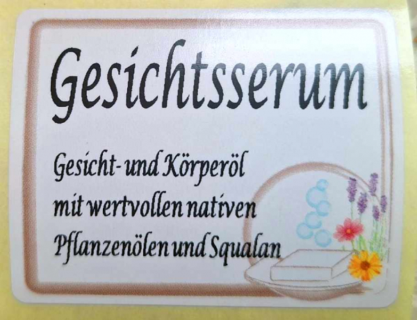 Gesichts- und Körperöl mit wertvollen nativen Ölen, 50 ml