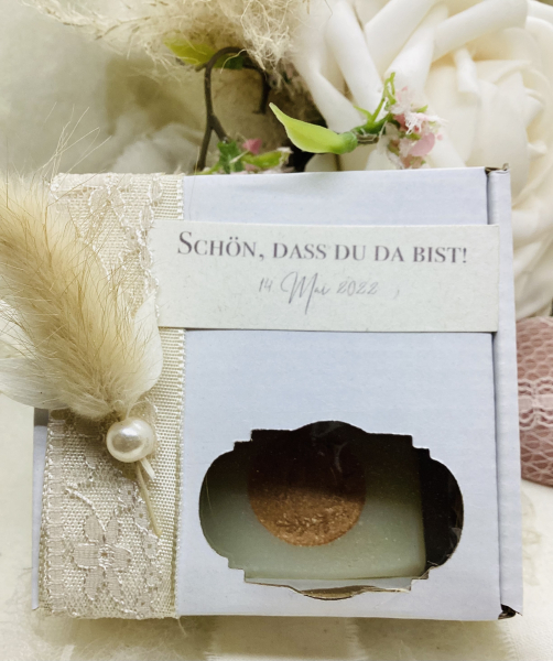 Hochzeit Gastgeschenke Seifen individuell