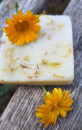 Ringelblumenseife (handgefertigte Hand- und Duschseife) - vegan